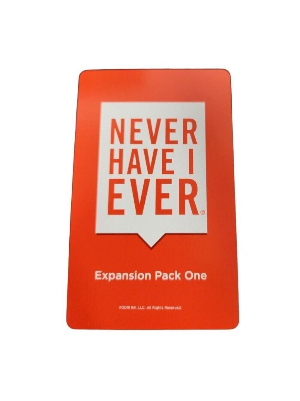 Never Have I Ever Card Game The Game of Poor Life Decisions  age 17+, 4-12 Playe